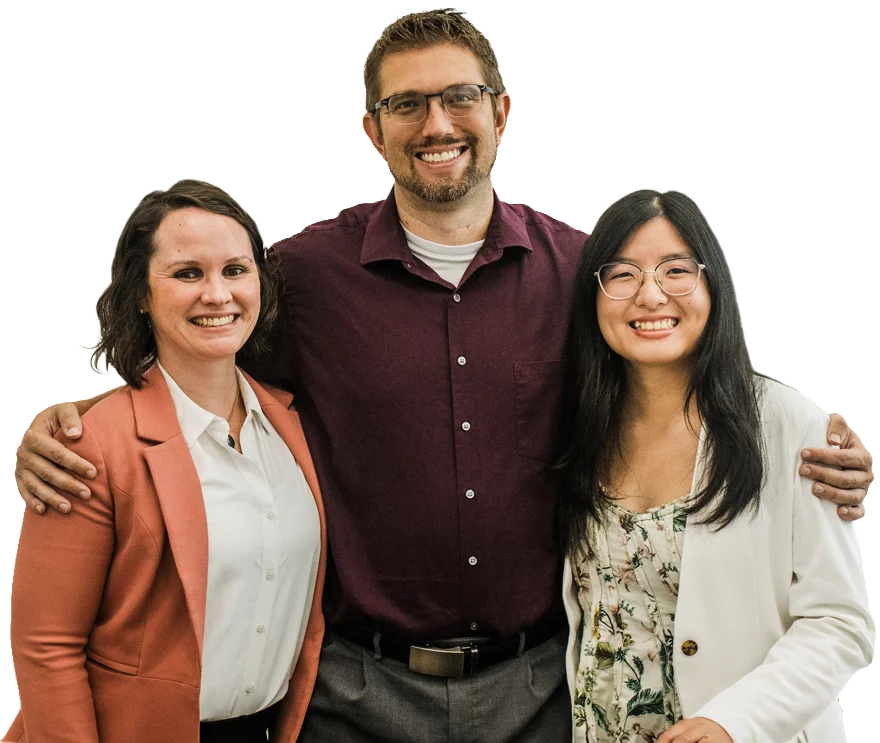 Drs. Jordan Dau, Ariella Poon, and Jennifer Balo