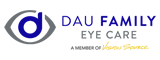 The Dau Family Eye Care website scrolling logo